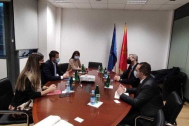 Sastanak sa italijanskim ambasadorom- Jakov Milatović