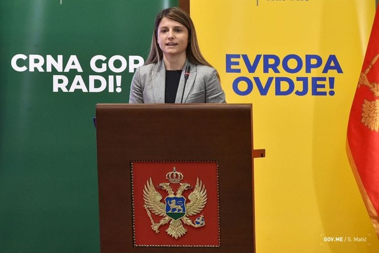 ministarka Tamara Srzentić, godina dana Vlade Crne Gore