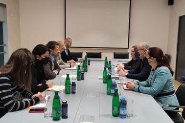 Jakov Milatović sa direktorom MOR Markus Pilgrimom