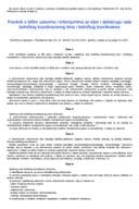 Pravilnik o bolničkom koordinacionom timu