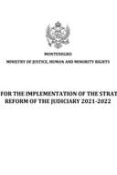 FINAL AP Strategy for Reform of Judiciary 2021-2022