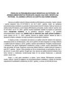 Predlog za preusmjerenje sredstava s potrošačke jedinice Ministarstvo prosvjete, nauke, kulture i sporta na potrošačku jedinicu Uprava za zaštitu kulturnih dobara