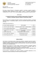 Odluka o raspodjeli finansijskih sredstava nevladinim organizacijama za finansiranje projekata o upravljanju organskim otpadom i kompostiranju otpada