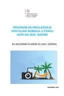 Program privlačenja digitalnih nomada u Crnoj Gori do 2025. godine sa Akcionim planom za 2022. godinu -