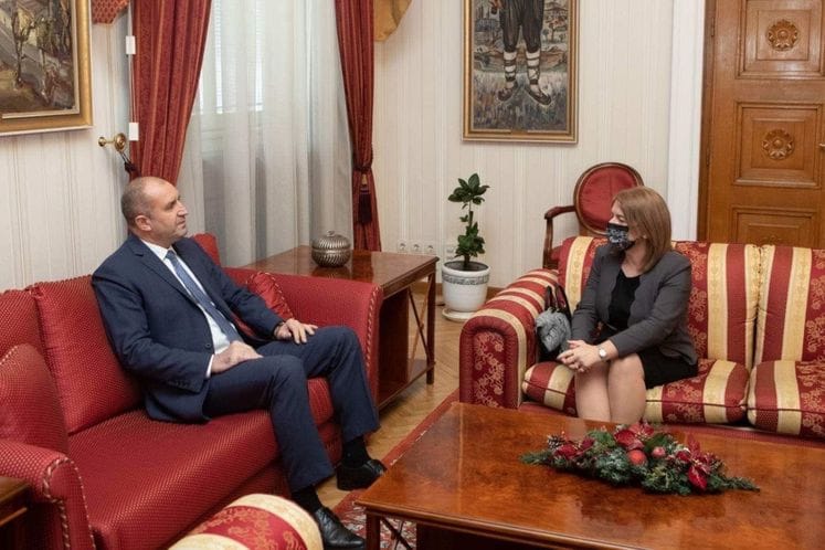 Ambasadorka Radović - predsjednik Radev