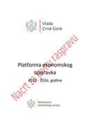 DIO I - Dijagnoza stanja crnogorske ekonomije_Platforma ekonomskog oporavka