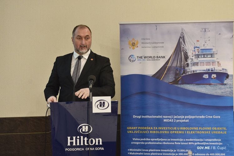 Реализована највећа подршка за рибарски сектор у Црној Гори