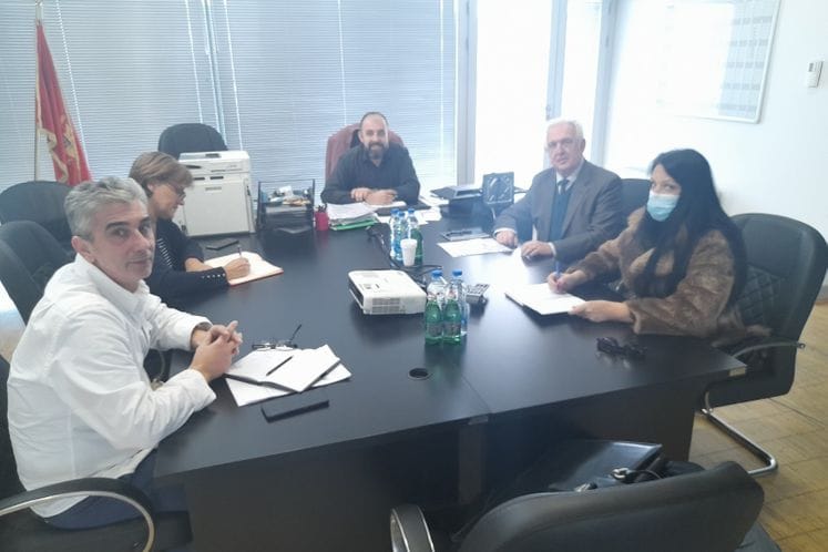 Održan sastanak direktora Uprave za bezbjednost hrane, veterinu i fitosanitarne poslove sa ambasadorom Rumunije