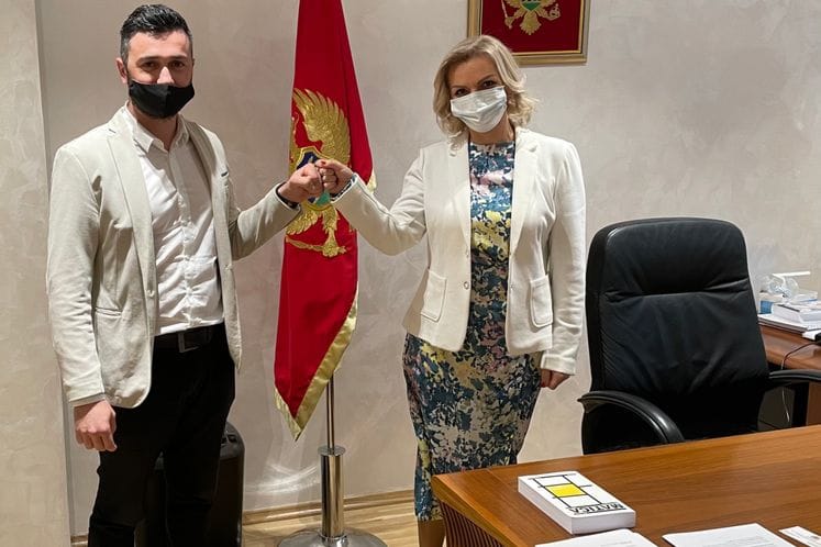 Održan sastanak Ilira Harasanija i Jelene Borovinić Bojović