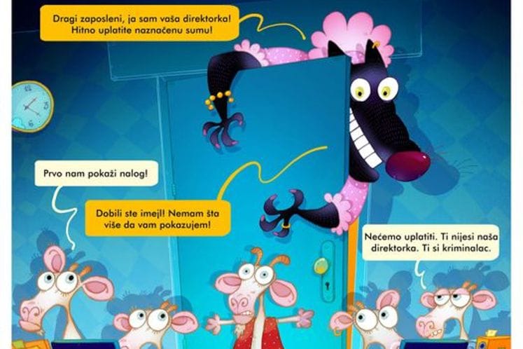 "Phishing" - Budi oprezan! Život nije bajka!