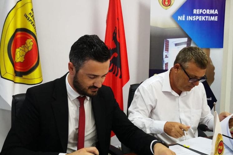 Saopštenje: UIP i Centralni inspektorat Albanije potpisali Memorandum o saradnji