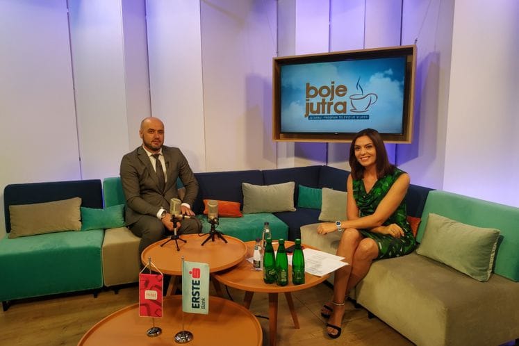 VD direktor Uprave za saradnju sa dijasporom-iseljenicima gostovao u emisiji Boje jutra na jutranjem programu televizije Vijesti