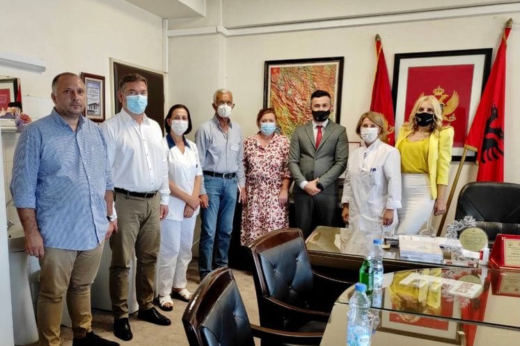 UIP u posjedi Domu zdravlja Ulcinj