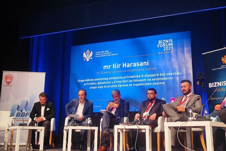 Saopštenje: Direktor Uprave za inspekcijske poslove na bjelopoljskom Biznis forumu