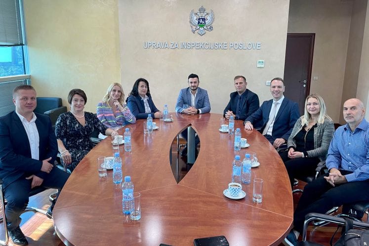Predstavnici Inspektorata obrazovanja i sporta iz Slovenije u posjeti UIP-u. Rad na projektu „Bilateralna tehnička pomoć Slovenija-Crna Gora“