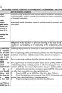 COVID-19 Measures and recommendations 19.01-03.02.2022