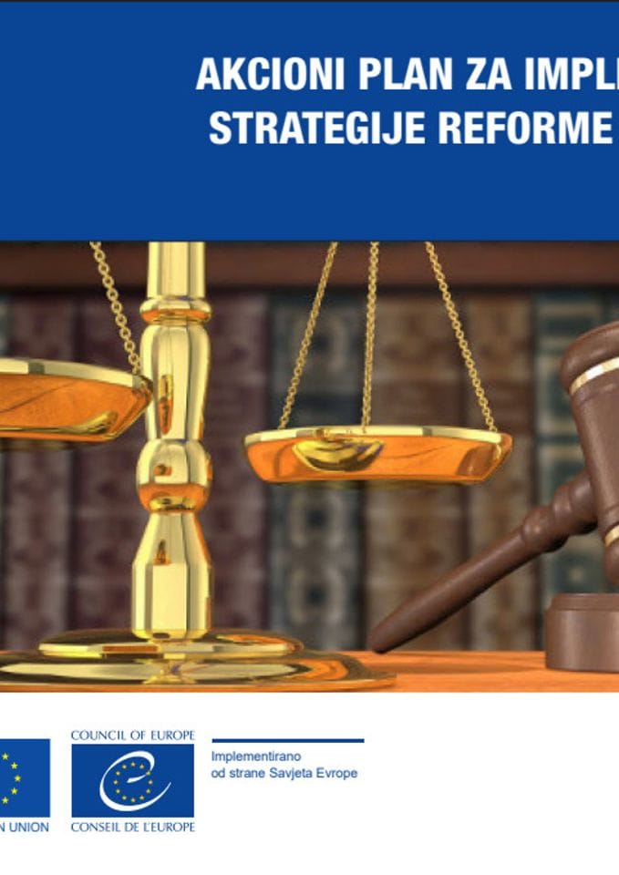 Акциони план за имплементацију Стратегије реформе правосуђа 2019-2022. (за период 2021-2022.)