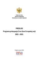 Program pristupanja Crne Gore Evropskoj uniji 2022-2023