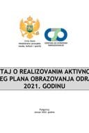 Izvještaj plana OO za 2021. god MPNKS