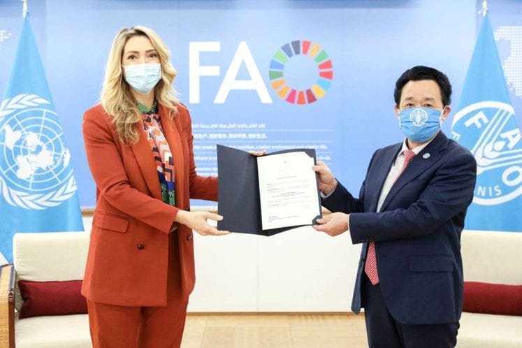 Šofranac Ljubojević predala akredtive pri FAO