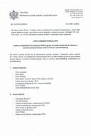 Lista kandidata/kinja NVO za člana/icu Radne grupe za izradu teksta Nacrta Zakona o pravnom prepoznavanju roda na osnovu samoodređenja.