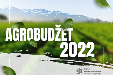 Vlada Crne Gore usvojila Agrobudžet za 2022. godinu