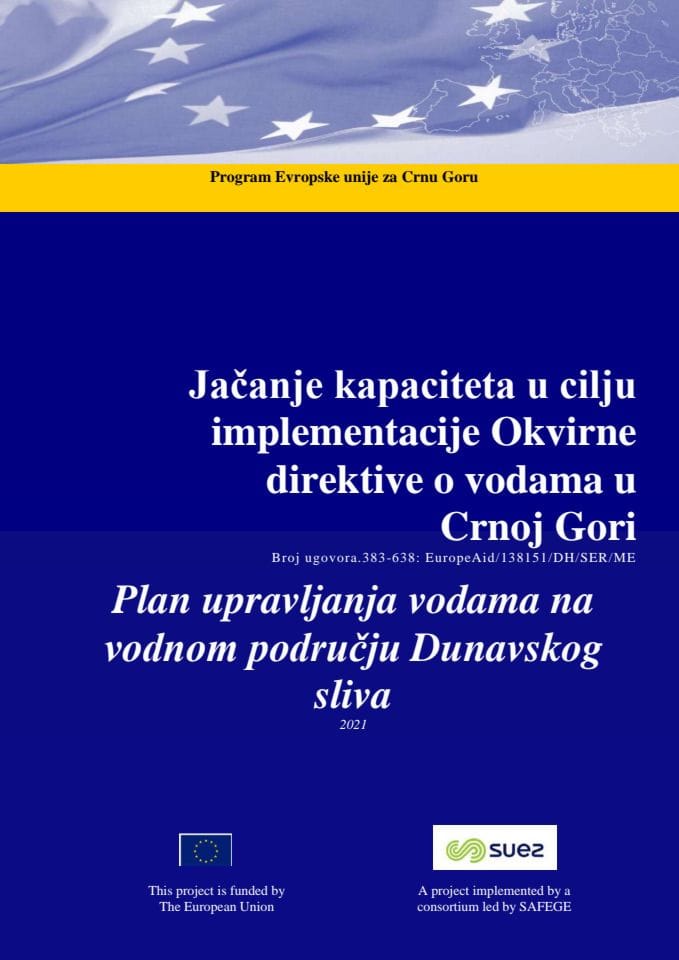 Предлог планова управљања водама на водном подручју Дунавског и Јадранског слива