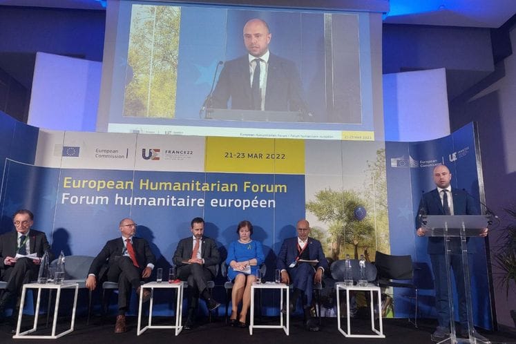 Ministar Radulović na Evropskom humanitarnom forumu