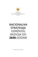 Nacionalna strategija održivog razvoja do 2030. godine