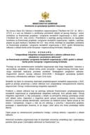 Javni konkurs Borba protiv korupcije i organizovanog kriminala 2022.god