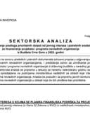 Sektorska analiza - saobraćaj, sigurnost i bezbjednost u saobraćaju 2023