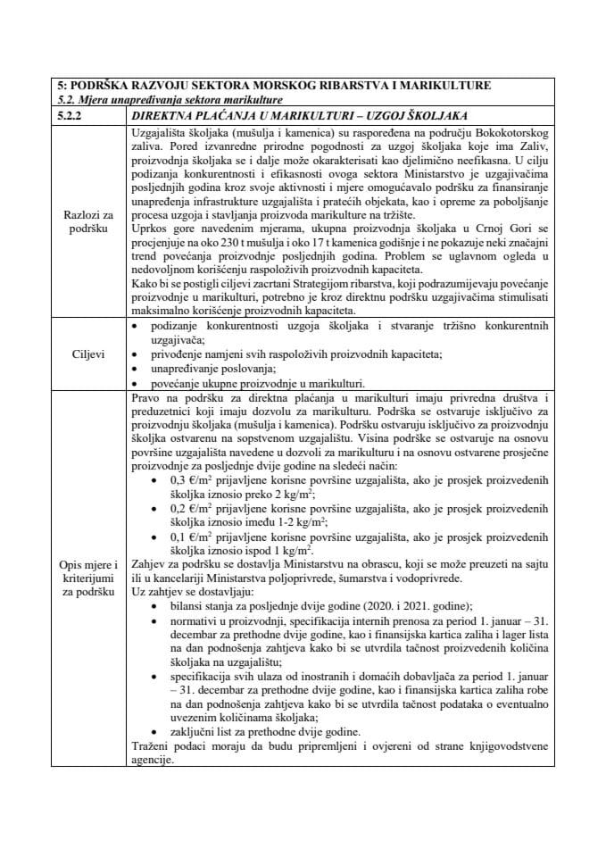 1. Direktna plaćanja u marikulturi 2022 (1)