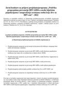 JAVNI KONKURS za prijavu projekata/ programa „Podrška programima prevencije HIV/AIDS-a