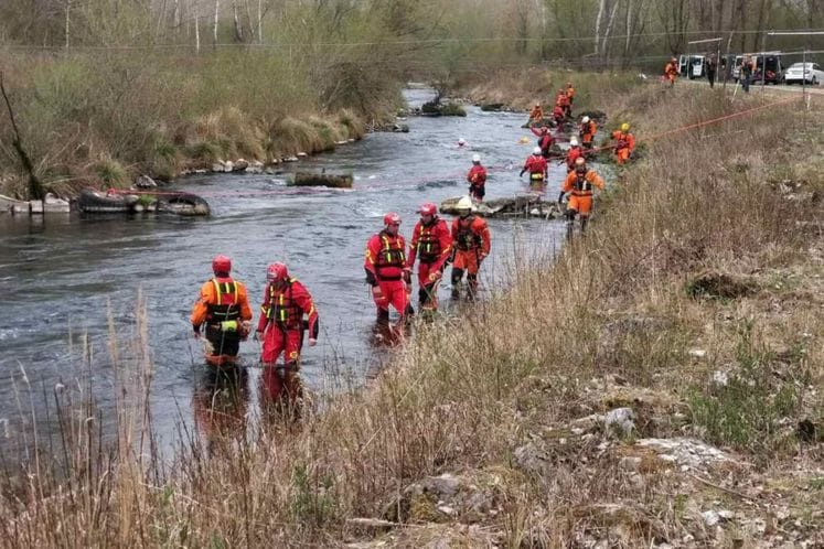 Obuka na temu spašavanja na brzim vodama