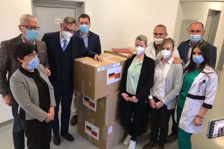 Њемачка донирала Дому здравља Беране вриједну лабораторијску опрему