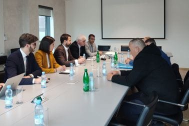 Jakov Milatović sa radnicima KAP