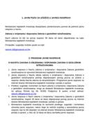 Program javne rasprave o Nacrtu zakona o izmjenama i dopunama Zakona o geološkim istraživanjima