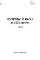 Izvještaj o radu MER-a 2021- skraćena verzija