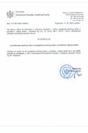 Rješenje o utvrđivanju ispitnog roka.