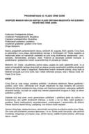 Експозе мандарата за састав 43. Владе Црне Горе Дритана Абазовића