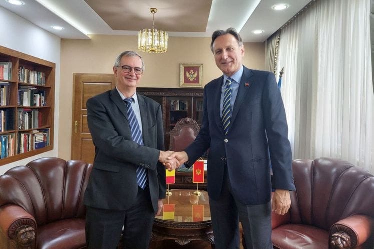 Ministar Krivokapić - Ambasador Adam