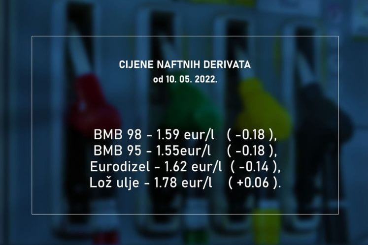 Cijene goriva 10.05.
