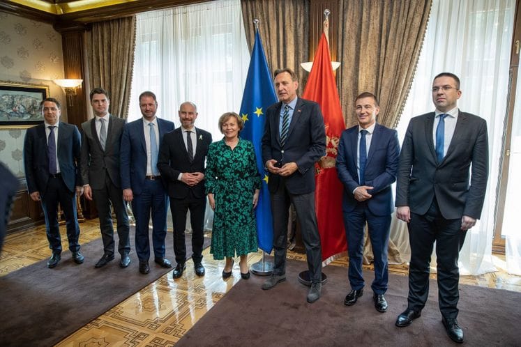 Ministar Krivokapić sa članovima EPP