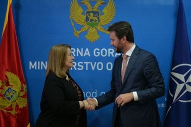 Коњевић са амбасадорком Рајнке: Наставак интензивне сарадње Црне Горе и САД