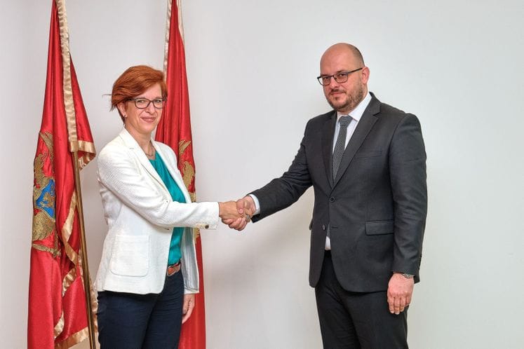 Министар Адровић састао се са сталном представницом UNDP-а Гашпариковом