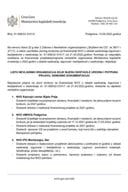 Lista nevladinih organizacija koje nijesu dostavile urednu i potpunu prijavu, odnosno dokumentaciju