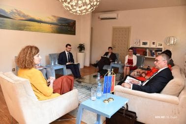 PPV Jovana Marovic - zamjenik ministra vanjskih poslova Češke Republike Martin Dvoržak
