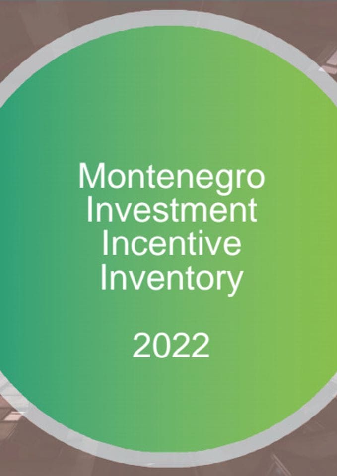 Montenegro Investment Incentives Inventory