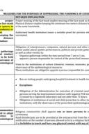 COVID-19 Measures and recommendations 20.05-02.06.2022