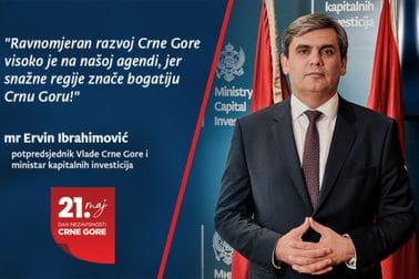 "Ravnomjeran razvoj Crne Gore visoko je na nasoj agendi, jer snažne regije znace bogatiju Crnu Goru!"